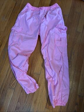 art class Light Pink Cargo Joggers
